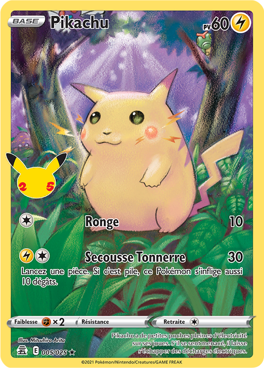 [FR] [EX] Pikachu 005/025