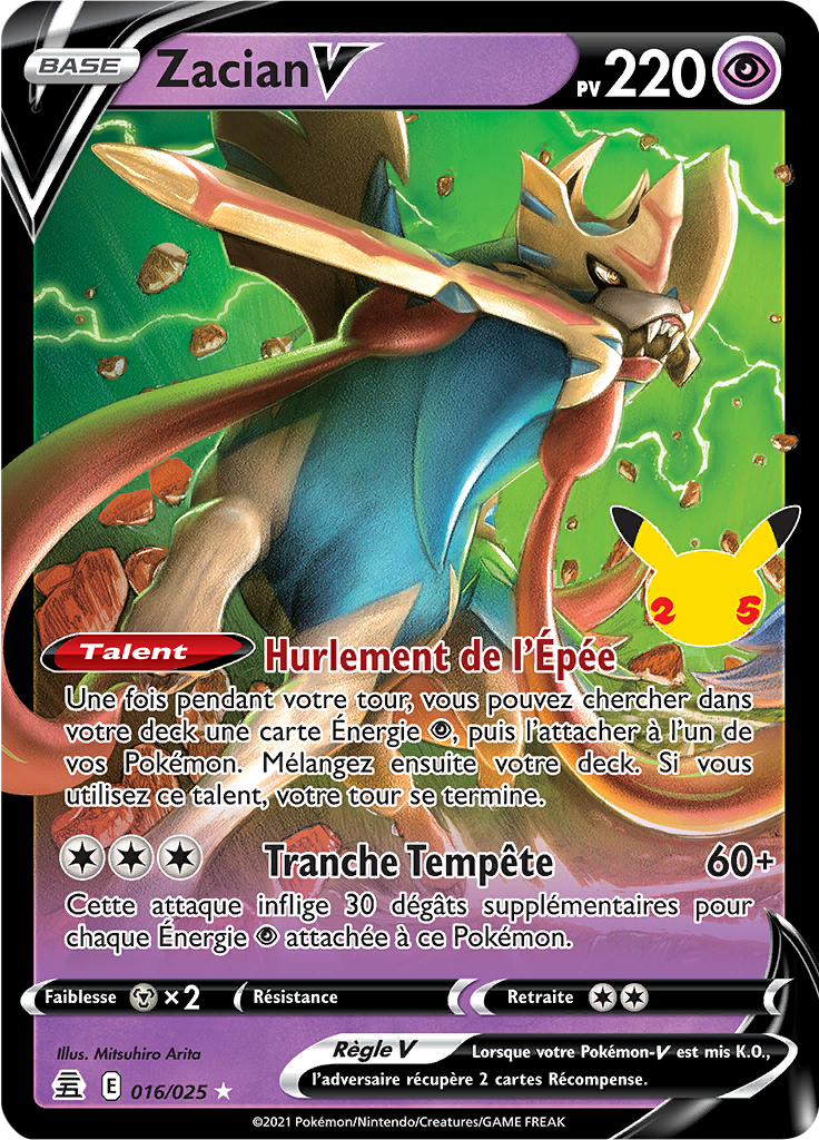 [FR] [NM] Zacian V 016/025