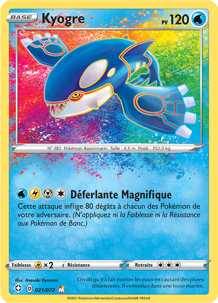 [FR] [NM] Kyogre 021/072