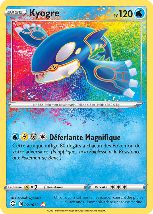 [FR] [NM] Kyogre 021/072