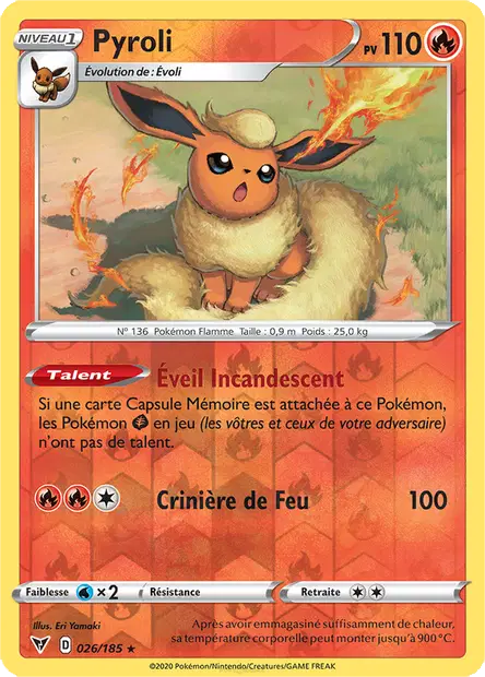 [FR] [NM] Pyroli 026/185 Reverse