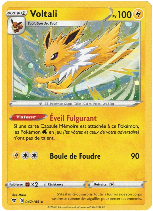 [FR] [NM] Voltali 047/185 Cosmic Holo
