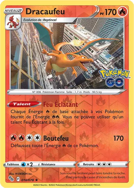 [FR] [NM] Dracaufeu 010/078 Reverse