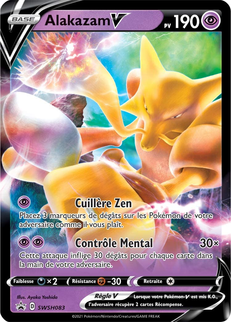 [FR] [NM] Alakazam V SWSH083