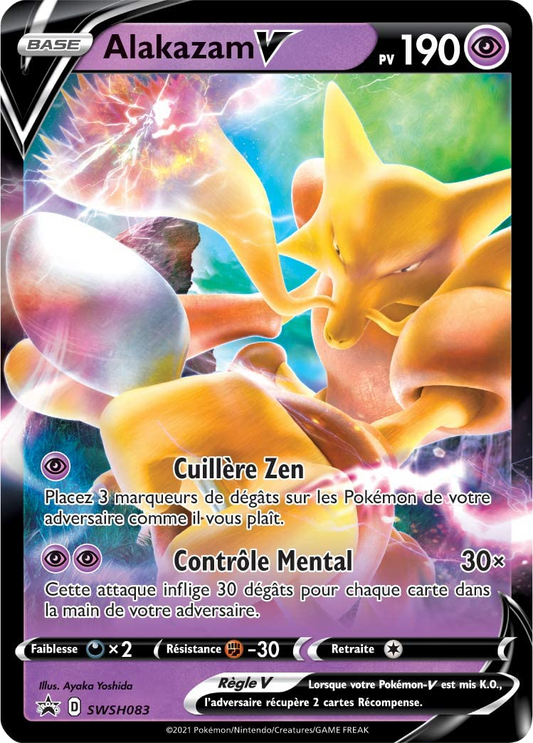 [FR] [NM] Alakazam V SWSH083