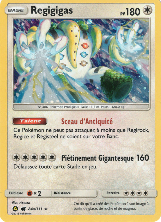 [FR] [NM] Regigigas 84a/111 Cosmic Holo