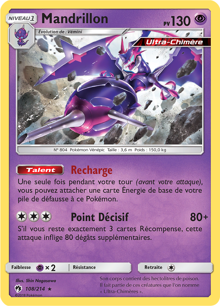 [FR] [NM] Mandrillon 108/214
