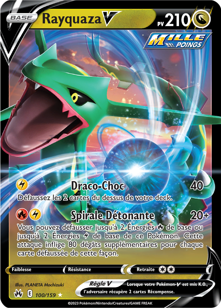 [FR] [NM] Rayquaza V 100/159