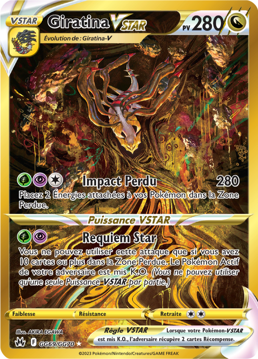 [FR] [NM] Giratina Vstar GG69