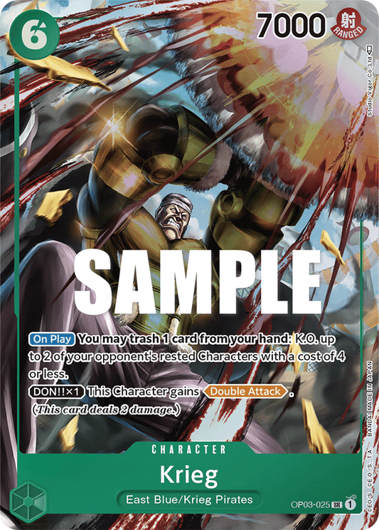[EN] [NM] Krieg OP03-025 Parallèle