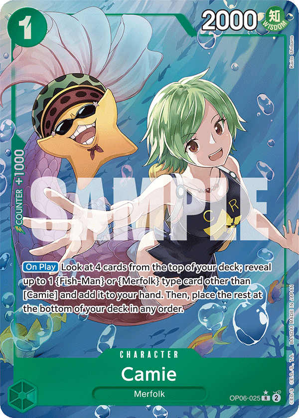 [EN] [NM] Camie OP06-025 Parallèle