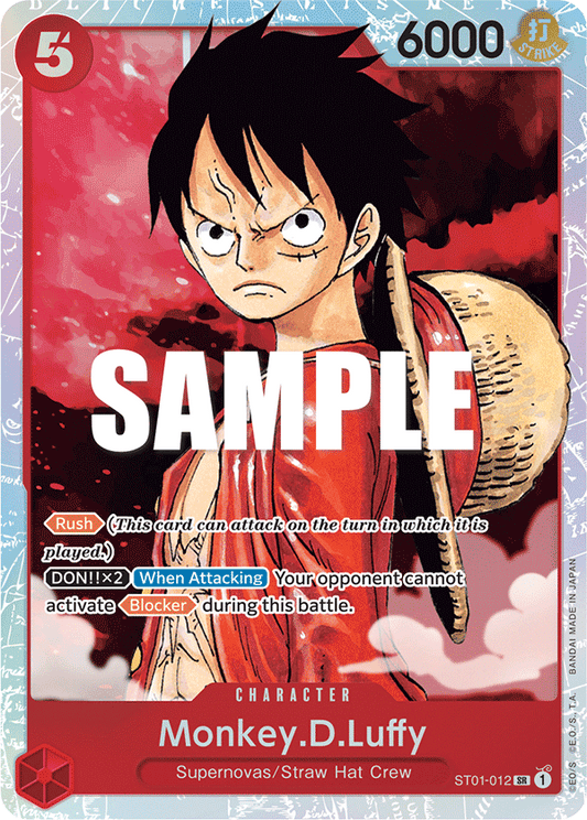 [EN] [NM] Monkey D Luffy ST01-012