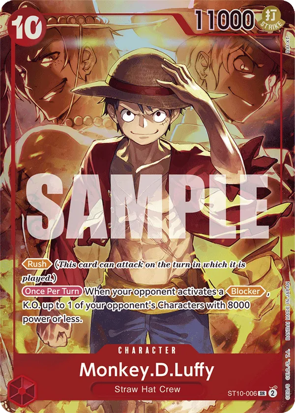 [EN] [NM] Monkey D Luffy ST10-006 Parallèle