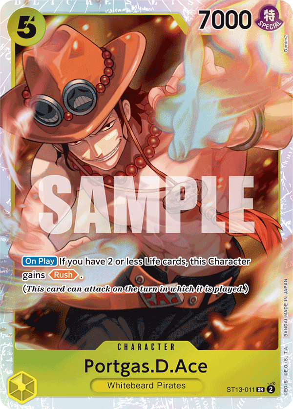 [EN] [NM] Portgas D Ace ST13-011