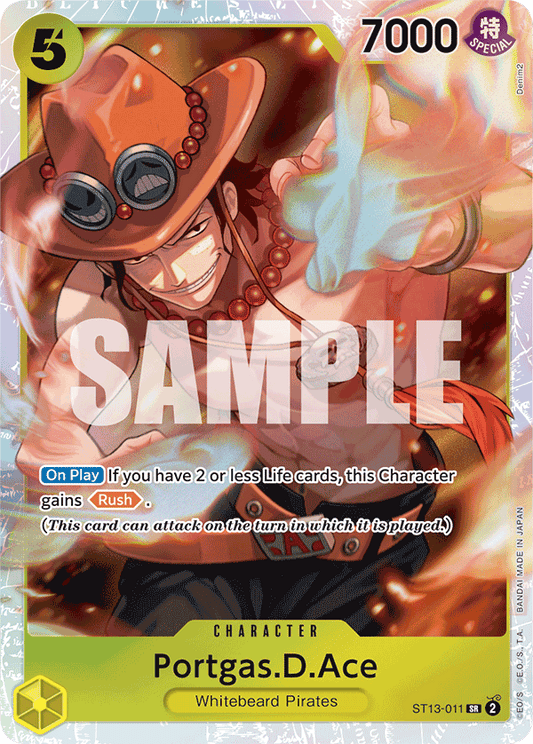 [EN] [NM] Portgas D Ace ST13-011