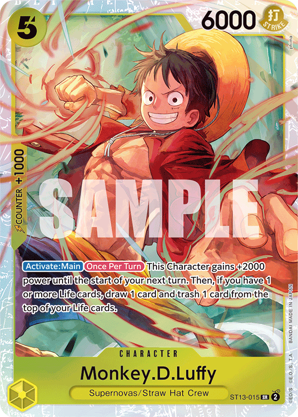 [EN] [NM] Monkey D Luffy ST13-015