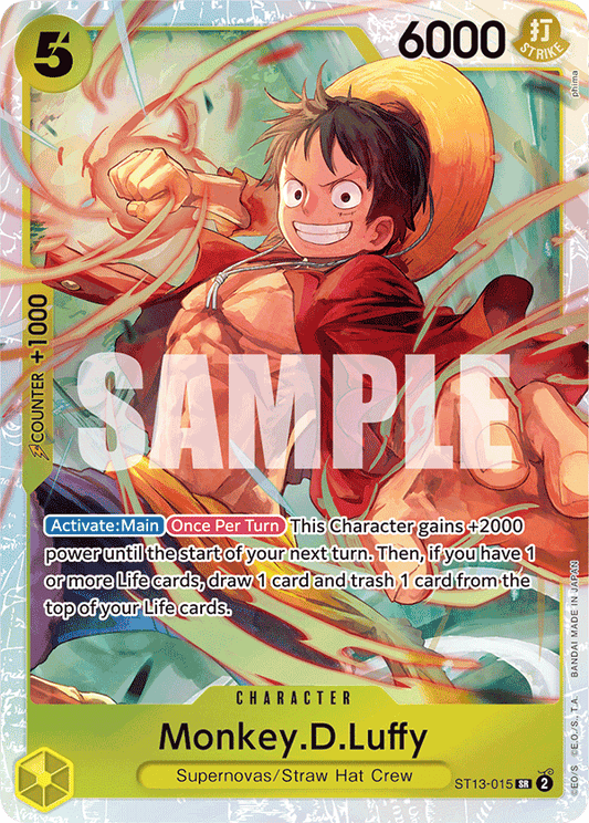 [EN] [NM] Monkey D Luffy ST13-015