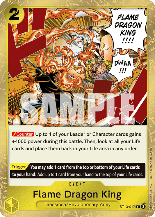 [EN] [NM] Flame Dragon King ST13-017