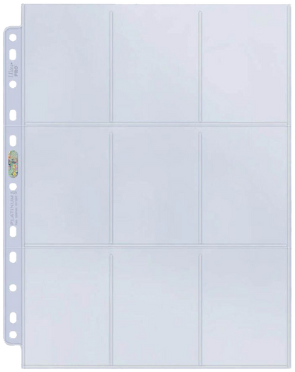 Ultrapro : Boite de 100 feuilles Platinum Serie
